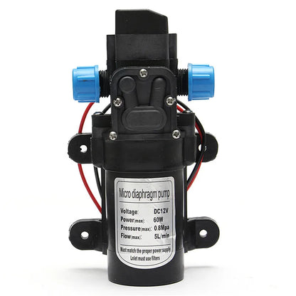 DC12V 60W 120PSI 5L/MIN Agricultural Electric Water Pump Adapter