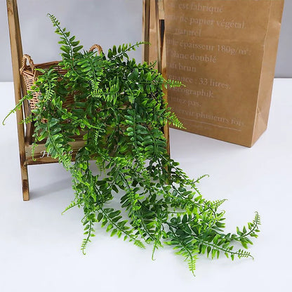 Persian Fern Leaves Vines - Artificial Hanging Plant for Decor