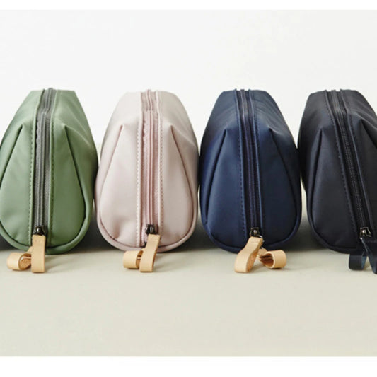 Waterproof Portable Makeup Storage Bag | Toiletry Travel Cosmetic Bag with Zipper