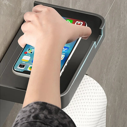 Toilet Paper Holder Plastic Storage Rack