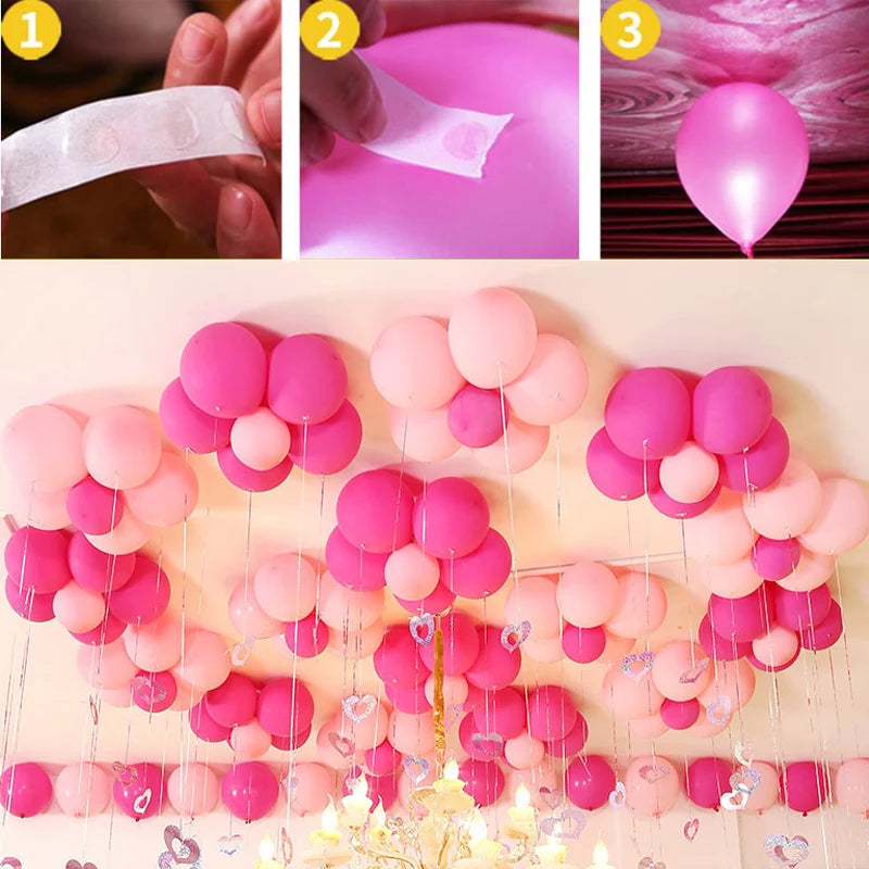 Balloon Glue Dots - Stickers for Balloon Accessories & Decorations