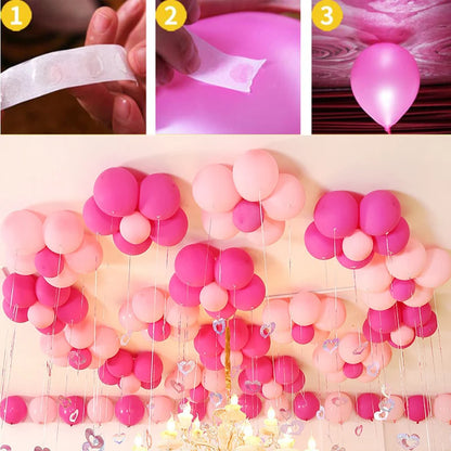 Balloon Glue Dots - Stickers for Balloon Accessories & Decorations