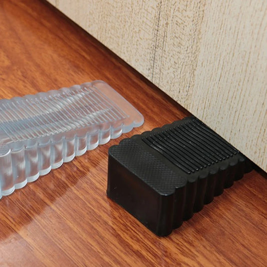 Silicone Door Stop Wedge - Reusable Shock Absorbent Stoppers