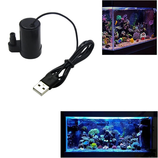DC 3-5V USB Micro Submersible Mini Low Noise Brushless Water Pump