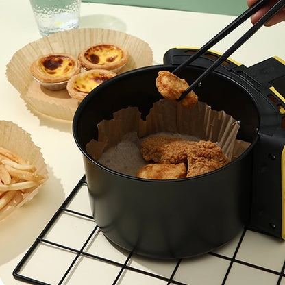 50Pcs Disposable Air Fryer Paper Oil Absorbing
