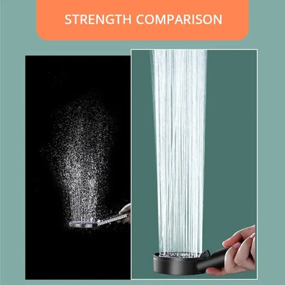 5 Mode Pressure Boost Shower Head Multifunction Adjustable