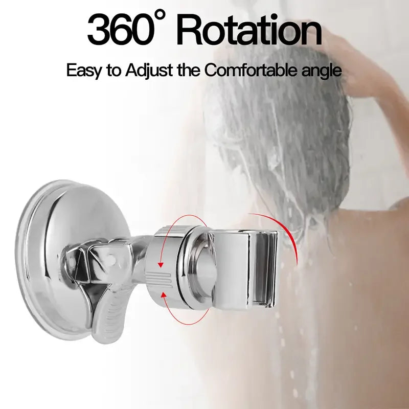 1Pcs Adjustable Hower Rack Suction Cup