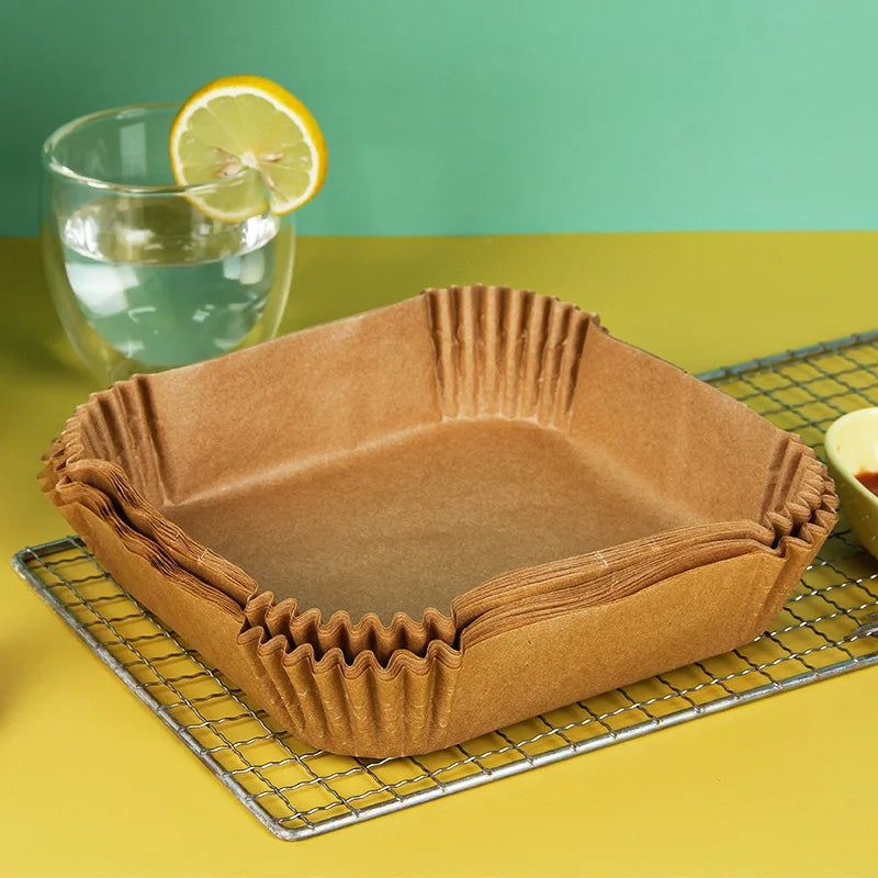 50Pcs Disposable Air Fryer Paper Oil Absorbing