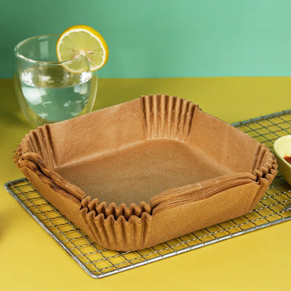 50Pcs Disposable Air Fryer Paper Oil Absorbing