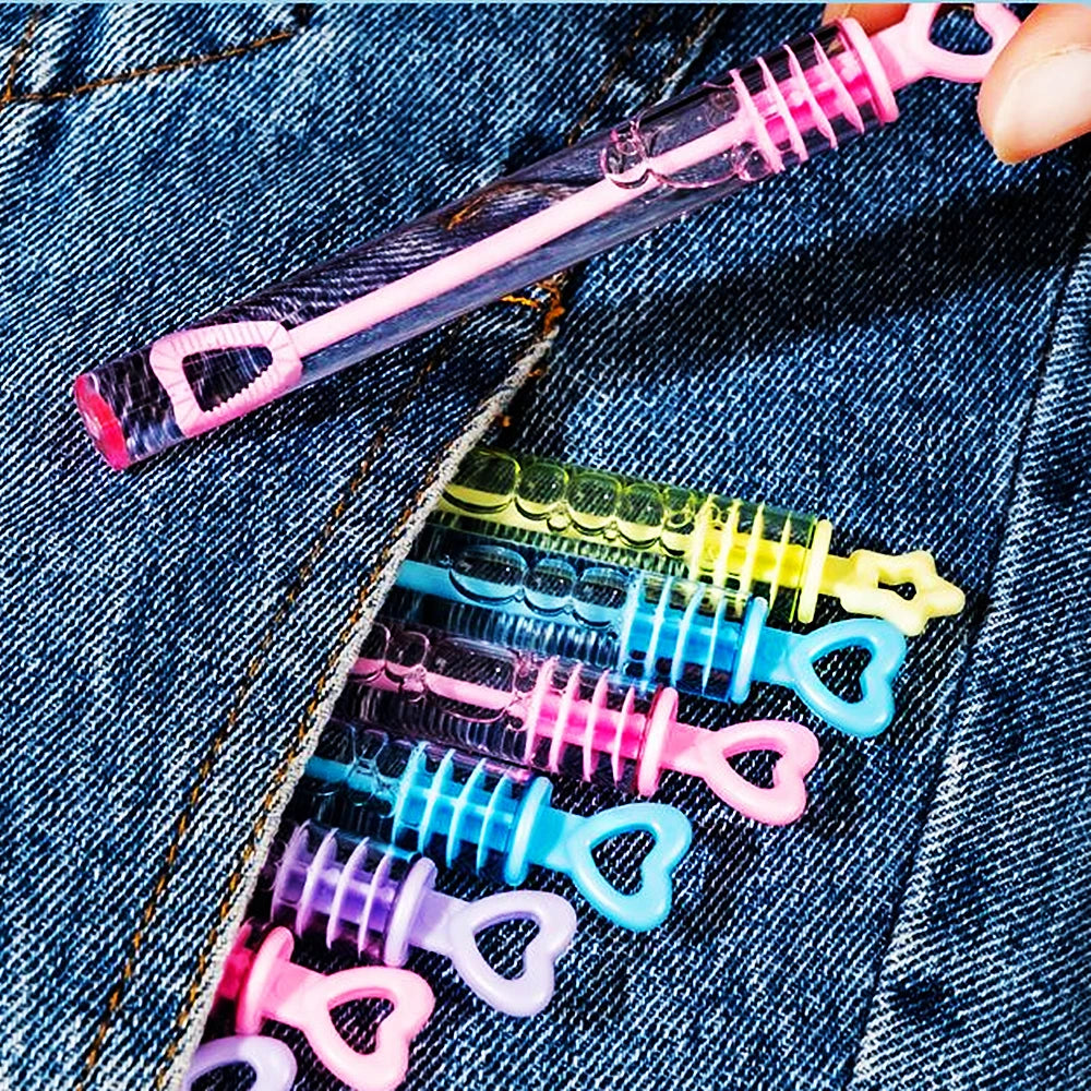 Mini Bubble Empty Tubes - Cute Party Favors for Kids