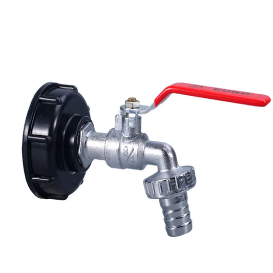 Durable IBC Tank Tap Adapter S60*6 to 1/2''/3/4'' Connector