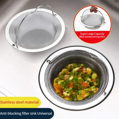 Stainless Steel Bathtub Hair Catcher Stopper Kitchen