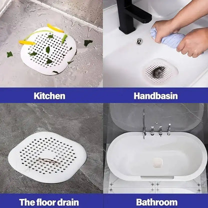 Durable Silicone Square Shower Drain Cover