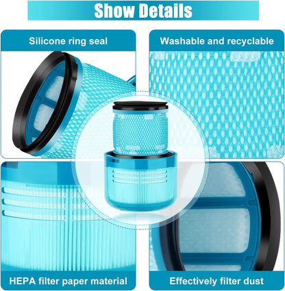 Washable Dyson V11 V15 filter Hepa Filter Vacuum cleaner