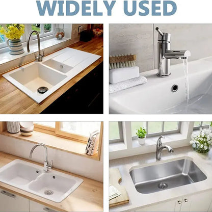 4Pcs Kitchen Bathroom Basin Circular Overflow Drain