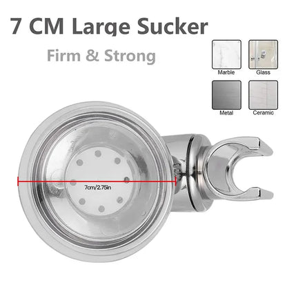1Pcs Adjustable Hower Rack Suction Cup