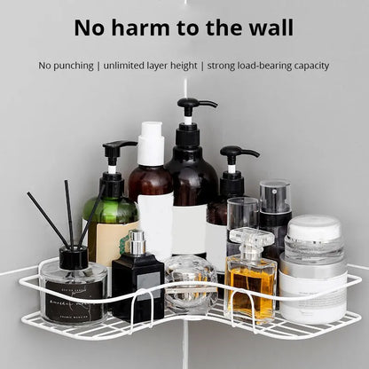 Iron Triangle Rack For Kitchen Bathroom