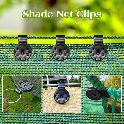 200/100/50/20/10Pcs Shade Cloth Clip Shade Fabric Clamps
