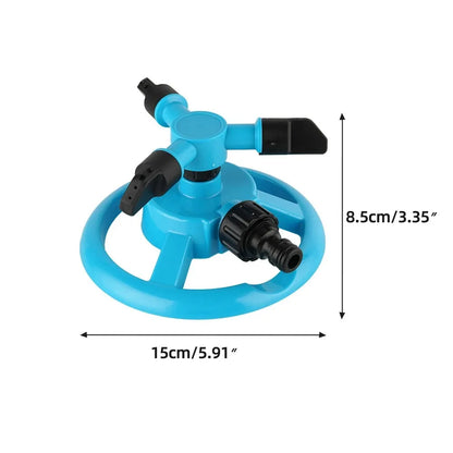 360° Automatic Rotating Sprinkler Nozzle for Garden Irrigation