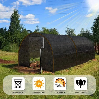 Black Shade Cloth Sunblock Mesh Cover