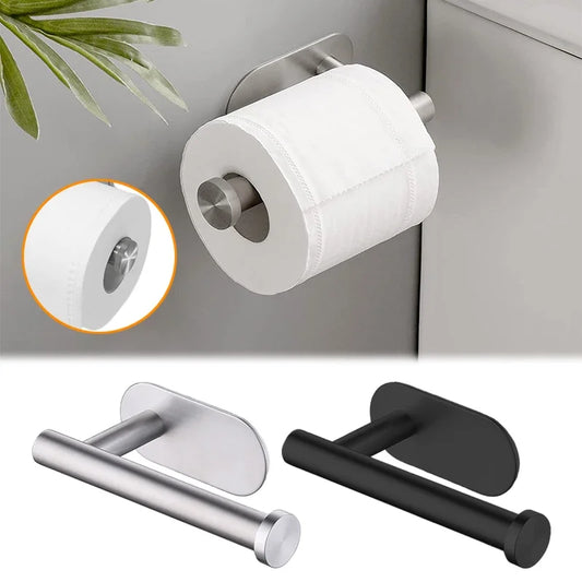 No Drilling Toilet Paper Holder SUS304 Stainless Steel