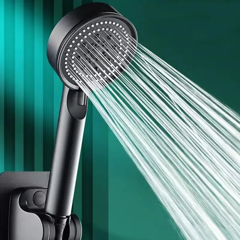 5 Mode Pressure Boost Shower Head Multifunction Adjustable