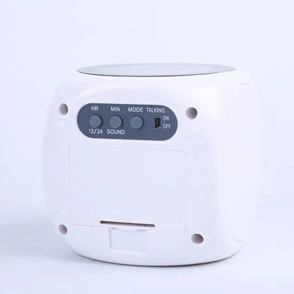 1PCProjection Alarm Clock Ceiling Display Snooze Desk Table Clock Voice Multifunction Digital Projection Clock Temperature Displ