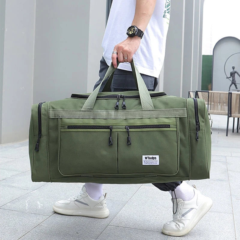 70L Foldable Gym Bags | Multifunctional Travel Duffel for Men and Women
