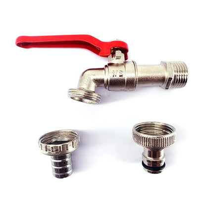 Brass Garden Faucet with Easy Turn Lever Handle - 1/2