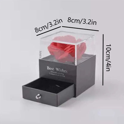 Hollow Zircon Love Necklace - Mother's Day Gift with Jewelry Box