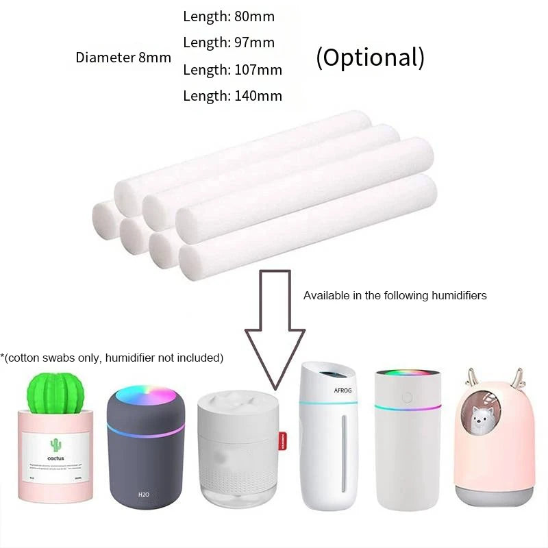 7mm and 8mm Humidifier Aromatherapy Machine Replacement