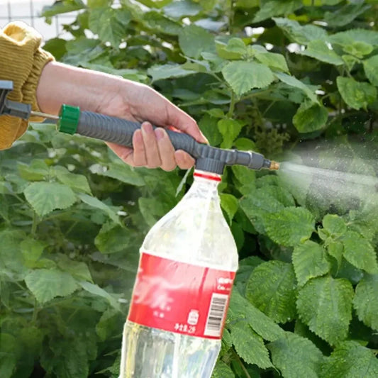 High Pressure Air Pump Manual Sprayer Adjustable Drink Bottle Spray