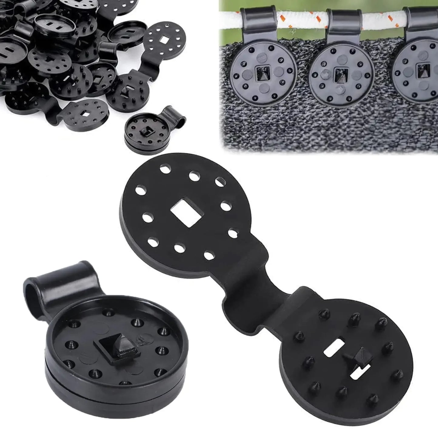 Shade Cloth Clips Shade Fabric Clamps Accessories