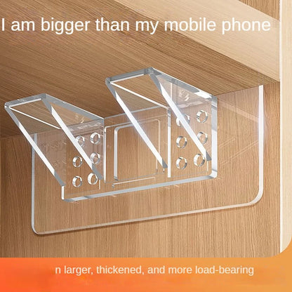 6/12pcs Shelf Support Pegs, Self Adhesive Clips