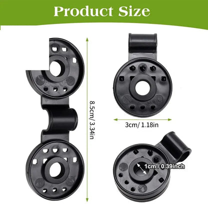 100pcs Sunshade Mesh Buckle Durable