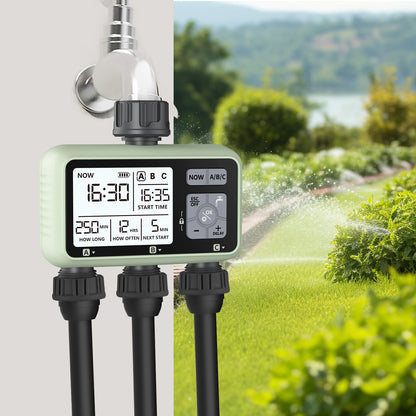 Eshico HCT-378 2024 3-Outlet Digital Water Timer
