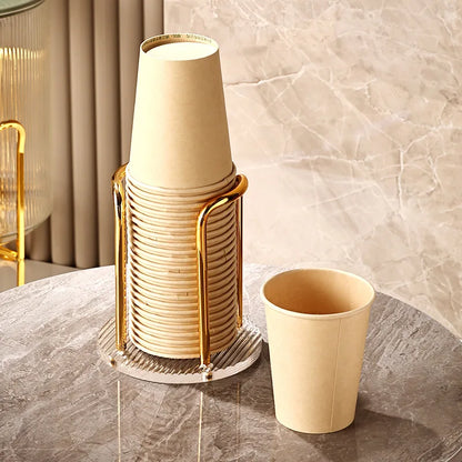 Luxury Disposable Cup Storage Holder