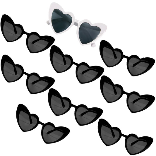 Heart Shaped Cat Eye Sunglasses - Retro Style for Women