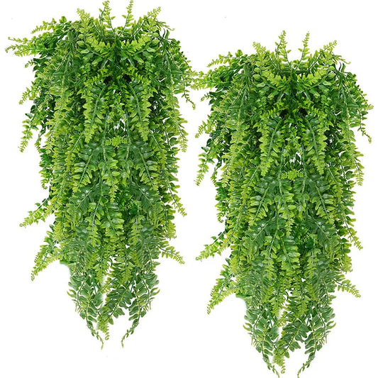 Persian Fern Leaves Vines - Artificial Hanging Plant for Decor
