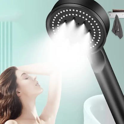 5 Mode Pressure Boost Shower Head Multifunction Adjustable