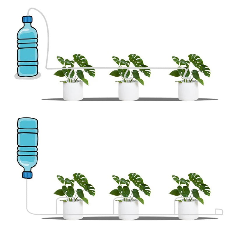 Garden Drip Irrigation Kit with Regulating valve Potted Plant