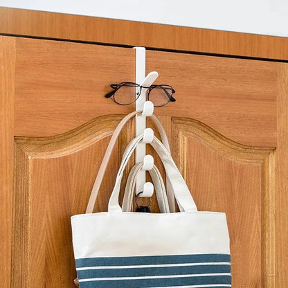 1pc Bedroom Door Hanger Clothes Hanging Rack