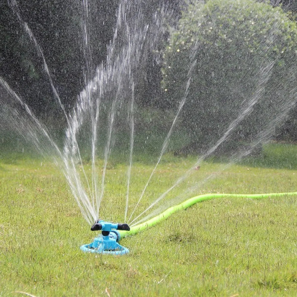 360° Automatic Rotating Sprinkler Nozzle for Lawn Irrigation
