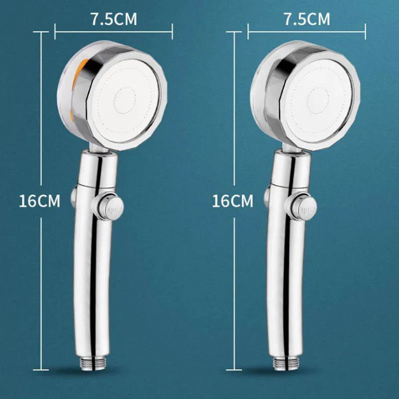 Propeller Shower Head Rainfall High Preassure