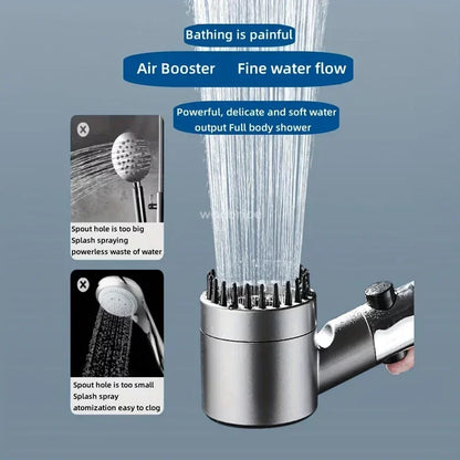 4 Modes Shower Head High Pressure Showerhead