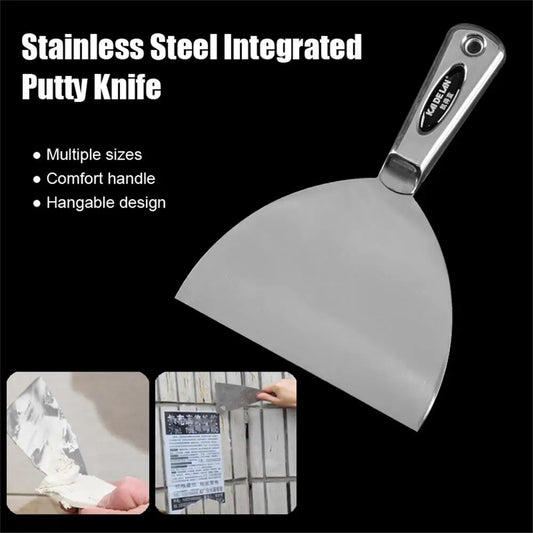 Stainless Steel Putty Knife Drywall Skimming Blade