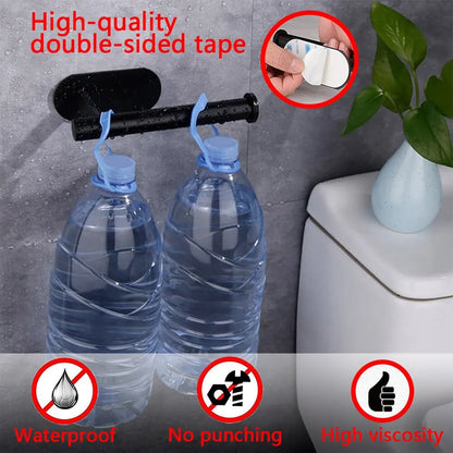 No Drilling Toilet Paper Holder Bathroom Roll Tissue