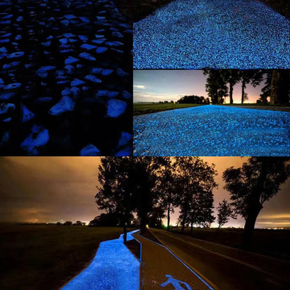 Glow in the Dark Pebbles - 1000-3000pcs for Garden & Aquarium