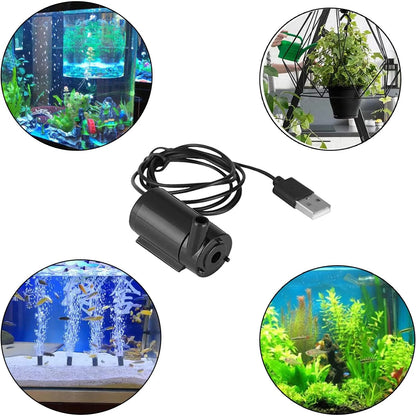 DC 3-5V USB Micro Submersible Mini Low Noise Brushless