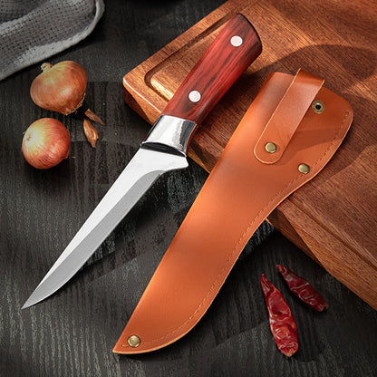 Kitchen Knife Boning Knife  Hand Forged Fillet Knife Stainless Steel Bone Meat Fruit Vegetables Fish Chef Knife